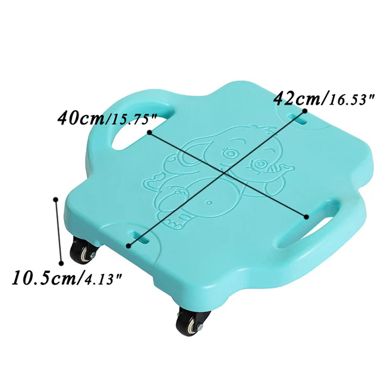 Four-Wheeled Scooter Balance  Aid Sensory