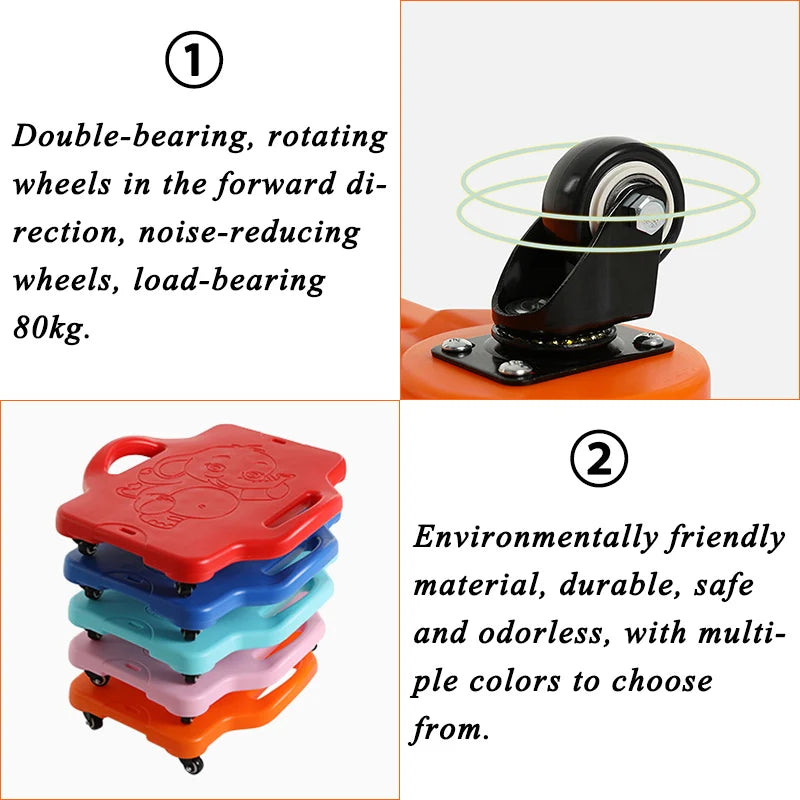 Four-Wheeled Scooter Balance  Aid Sensory