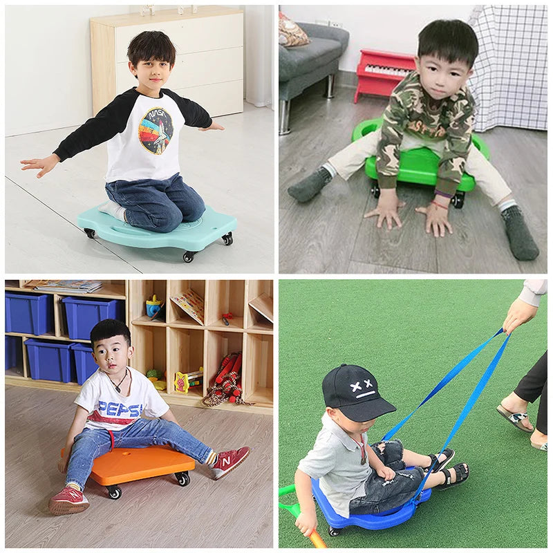Four-Wheeled Scooter Balance  Aid Sensory