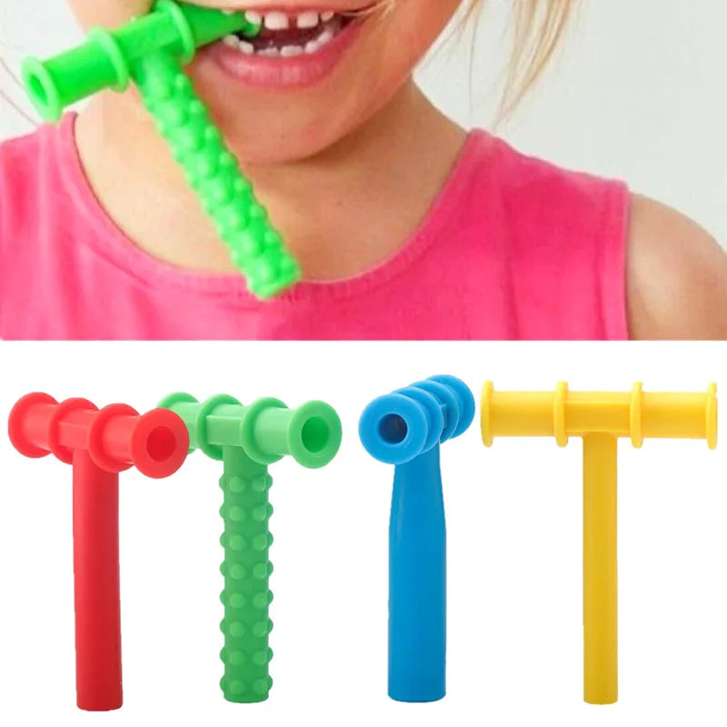 Kid Chewing Tube Speech Therapy Teeth Massager