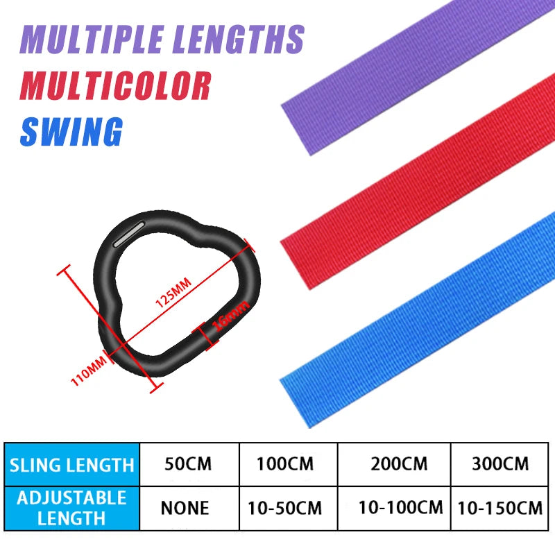 Adjustable Straps Pull-up Workout Gymnastics Fitness