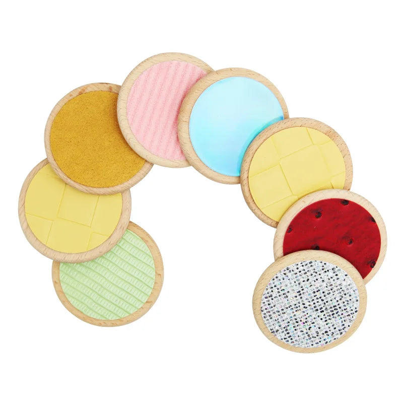 Sensory Toys Tactile Board Matching Game Tactile Colour