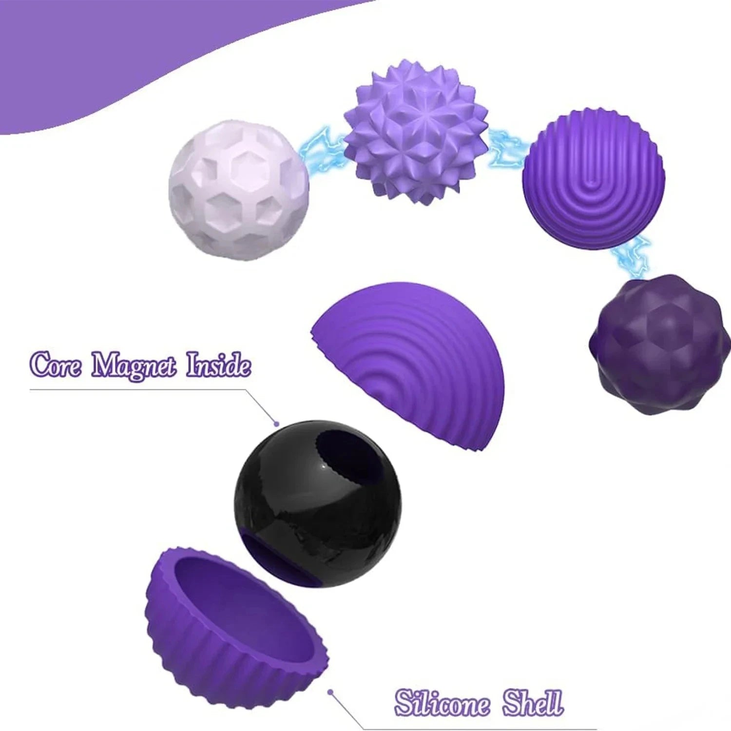 Magnetic Sensory Balls Calming