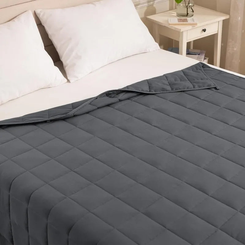 Sleep Aid Pressure Weighted Blanket.