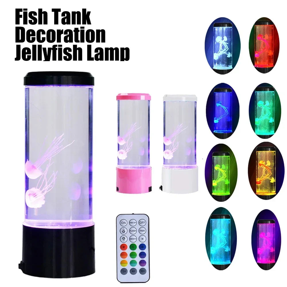 Sensory Jellyfish Lamp LED Remote