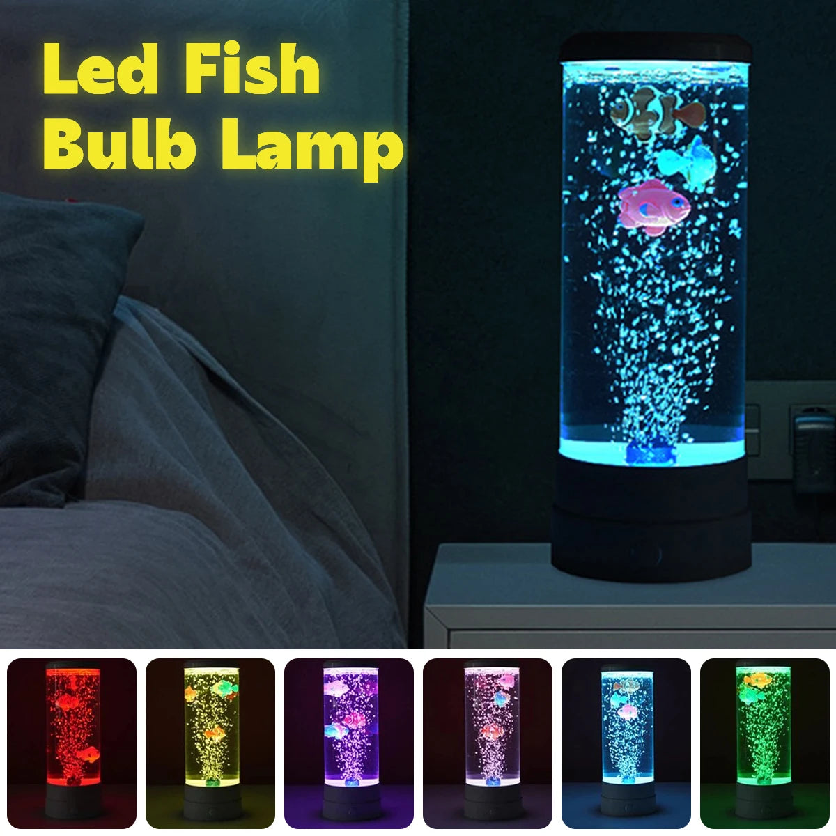 Aquarium Tank Night Light Sensory.