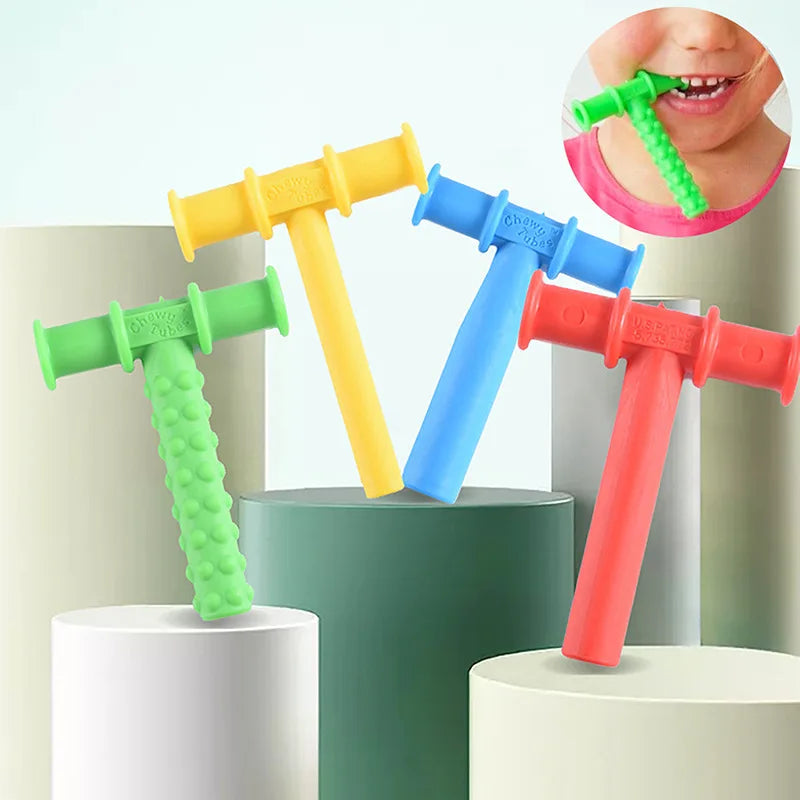 Kid Chewing Tube Speech Therapy Teeth Massager