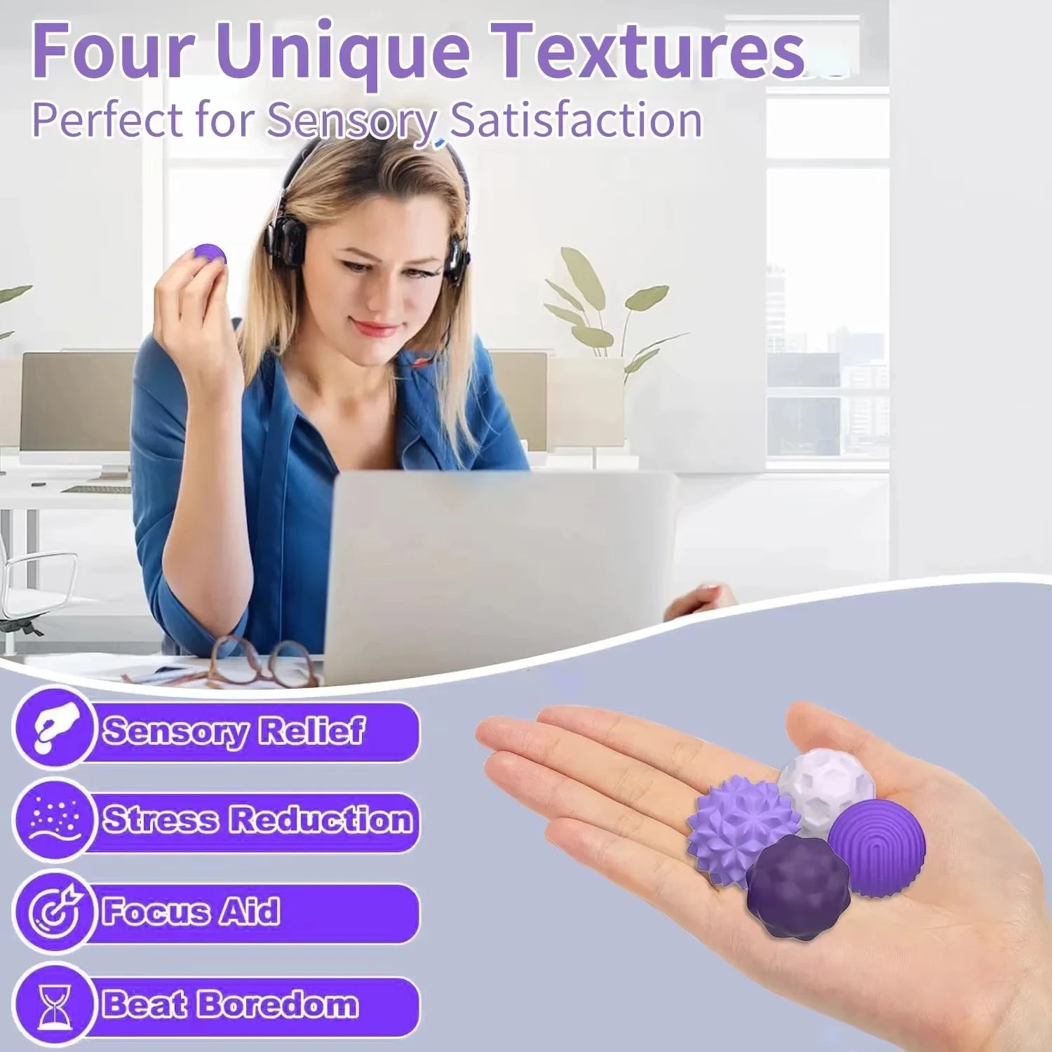 Magnetic Sensory Balls Calming