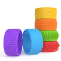 6 Pcs Calming Sensory Slap Bracelets.