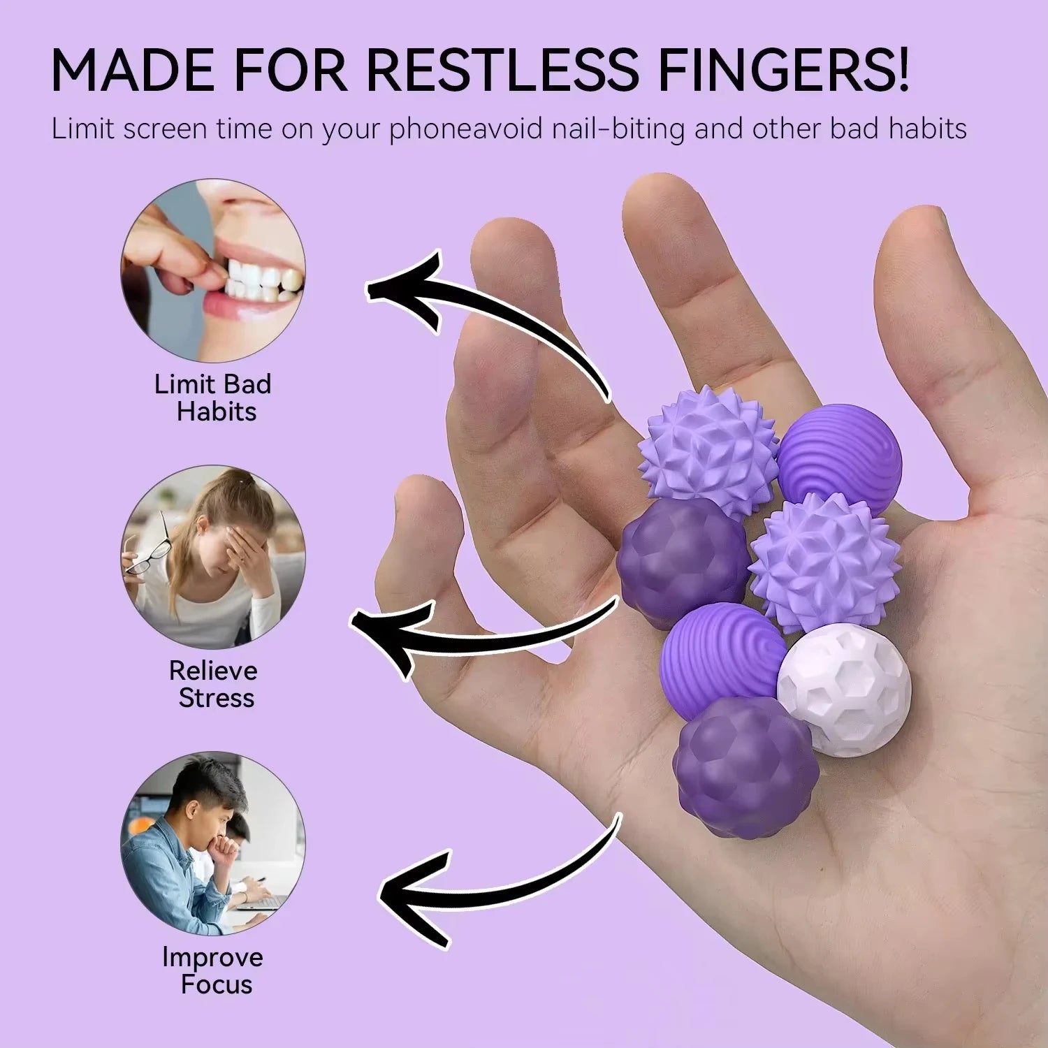 Magnetic Sensory Balls Calming