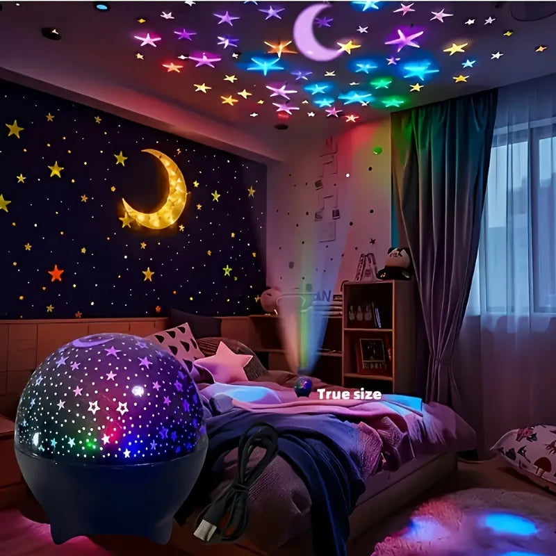 Light Starry Moon Galaxy Projector
