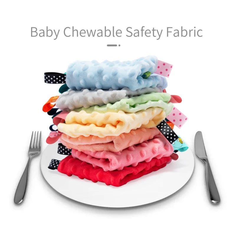 Comfort Blanket Soothing Cuddly Soft Plush