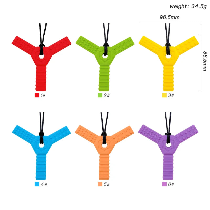 1pcs  Chew Necklace Sensory
