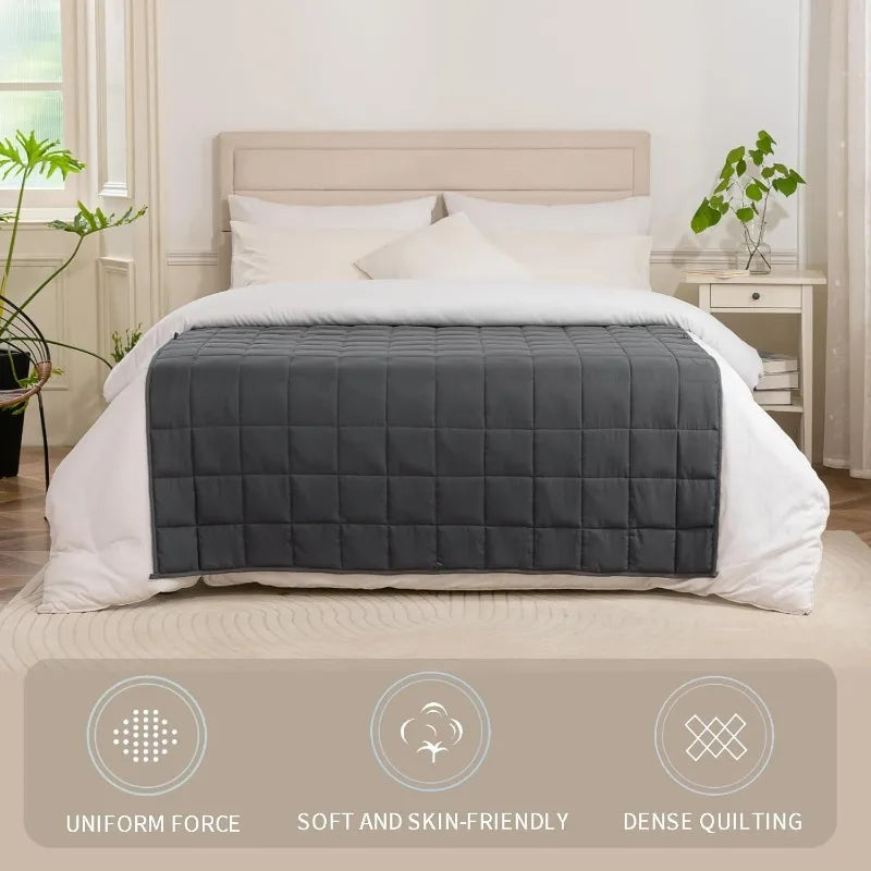 Sleep Aid Pressure Weighted Blanket.