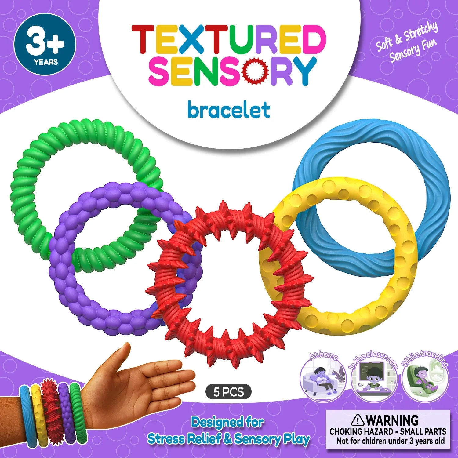 Sensory Bracelet EDC Fidgeting Antistress Anxiety