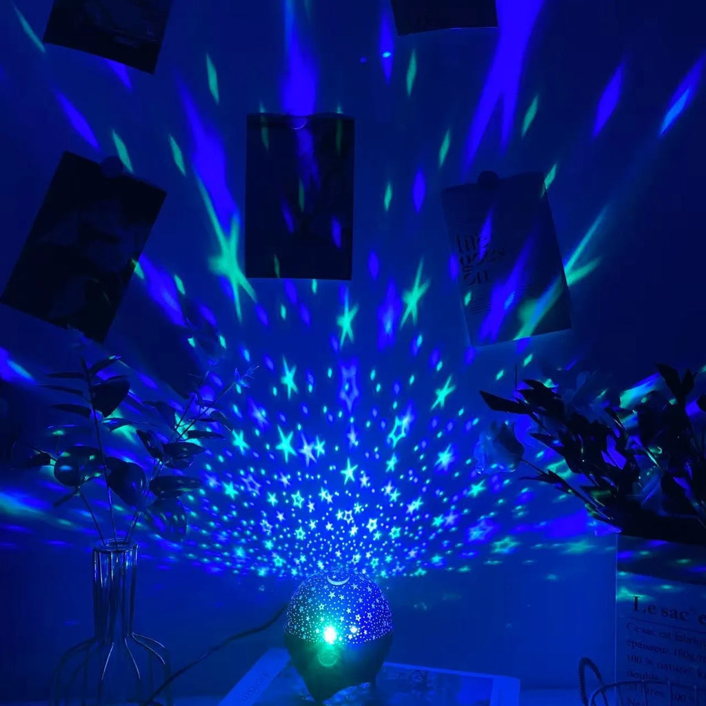 Light Starry Moon Galaxy Projector