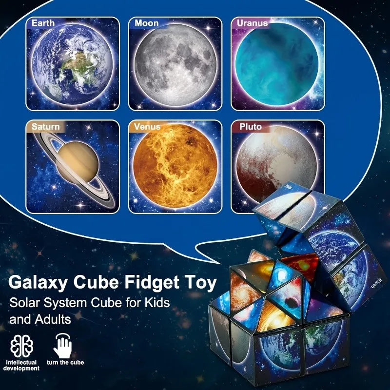 2 in 1 Star Sky Cube Magic Cube
