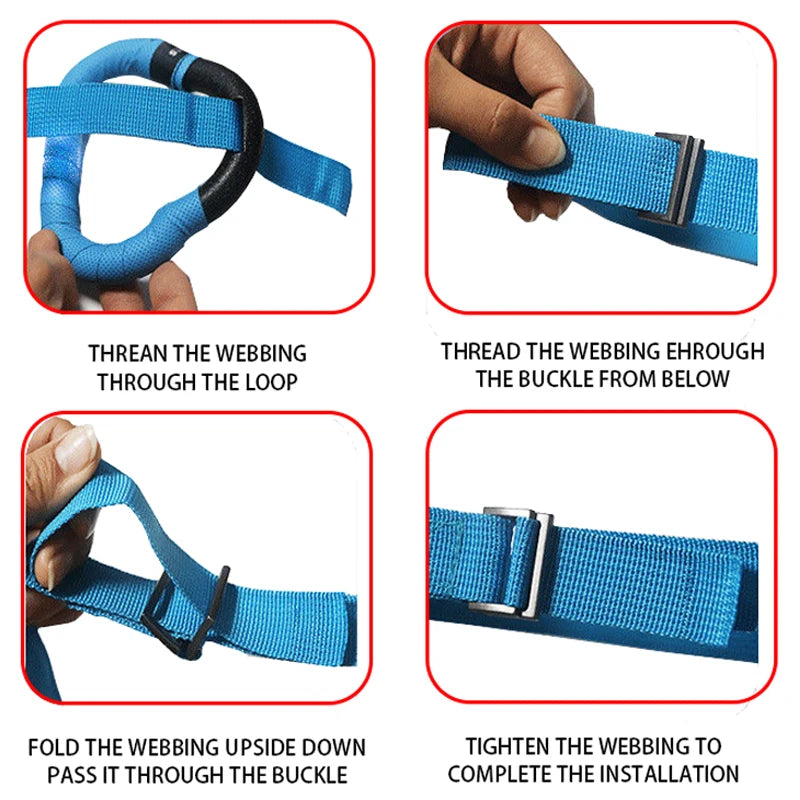 Adjustable Straps Pull-up Workout Gymnastics Fitness