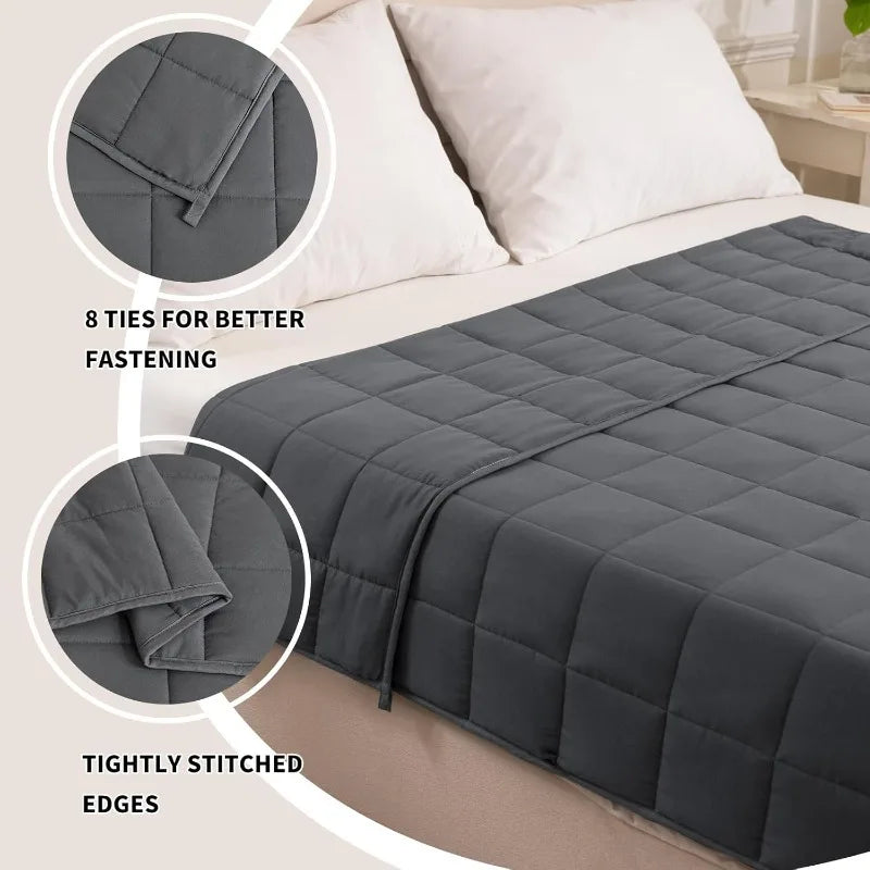 Sleep Aid Pressure Weighted Blanket.