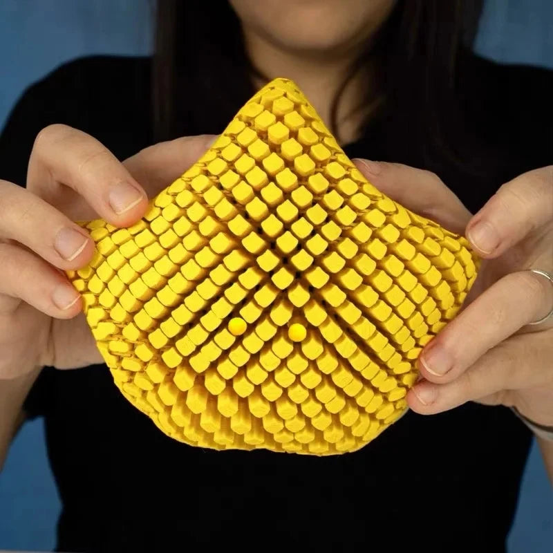 Stress Relief Toy Flexible Fidget 3D